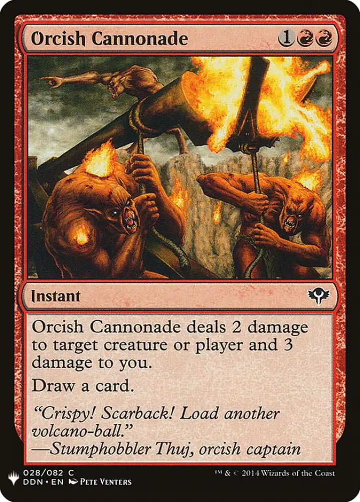 Orcish Cannonade [Mystery Booster] - MTG Single