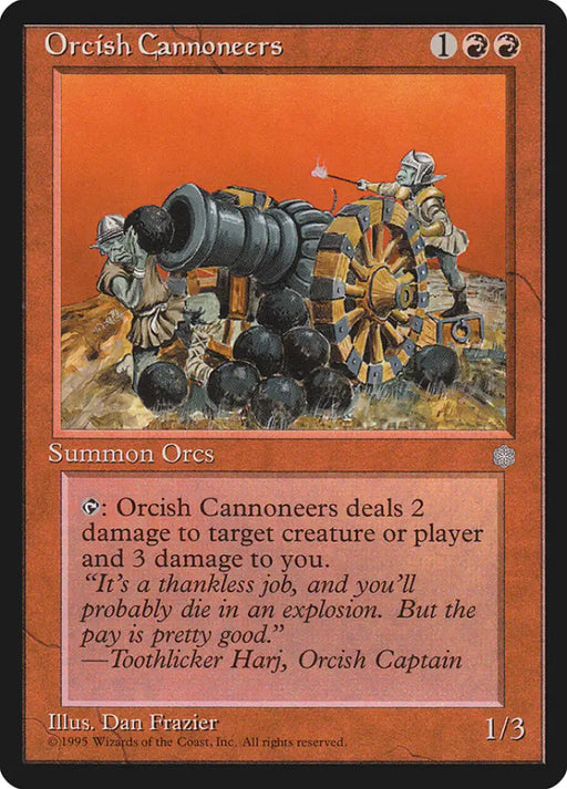 Orcish Cannoneers [Ice Age] - MTG Single