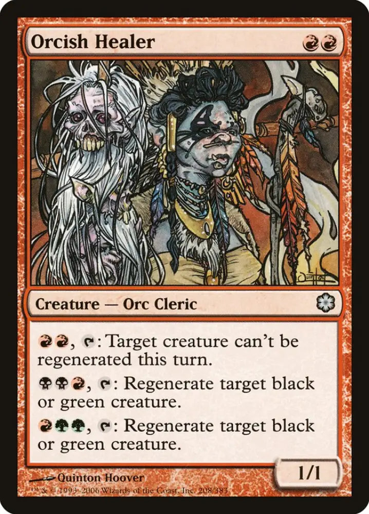 Orcish Healer [Coldsnap Theme Decks] - MTG Single