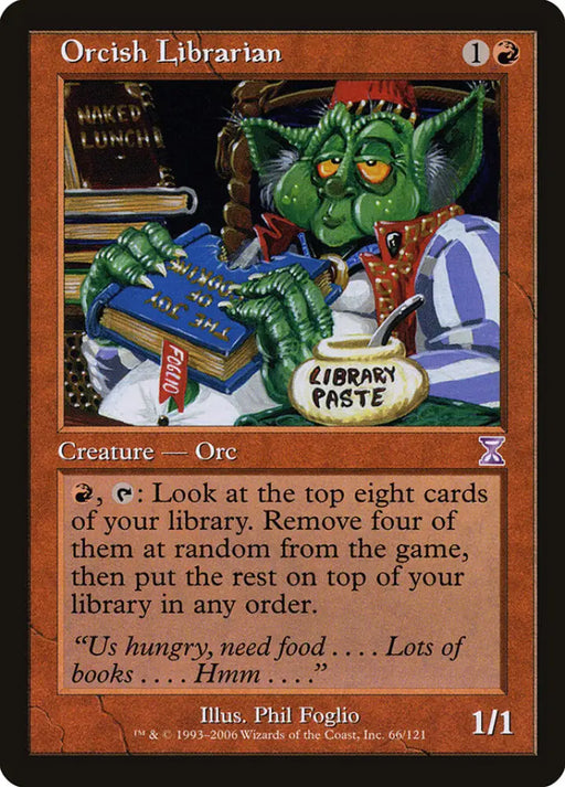 Orcish Librarian [Time Spiral Timeshifted] - MTG Single