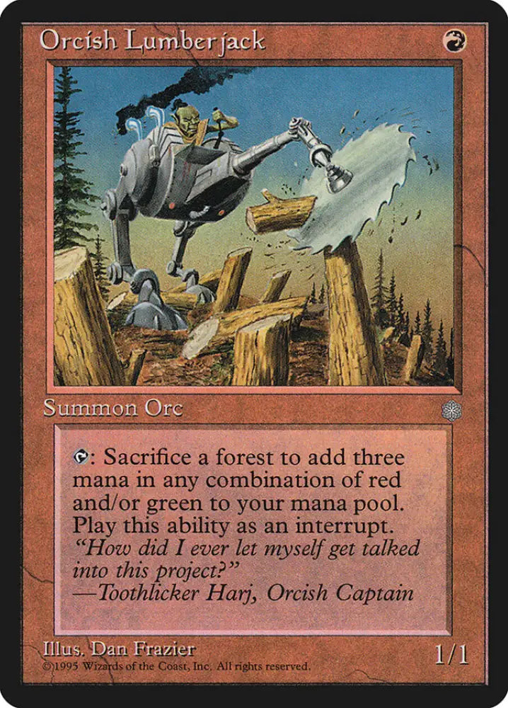 Orcish Lumberjack [Ice Age] - MTG Single