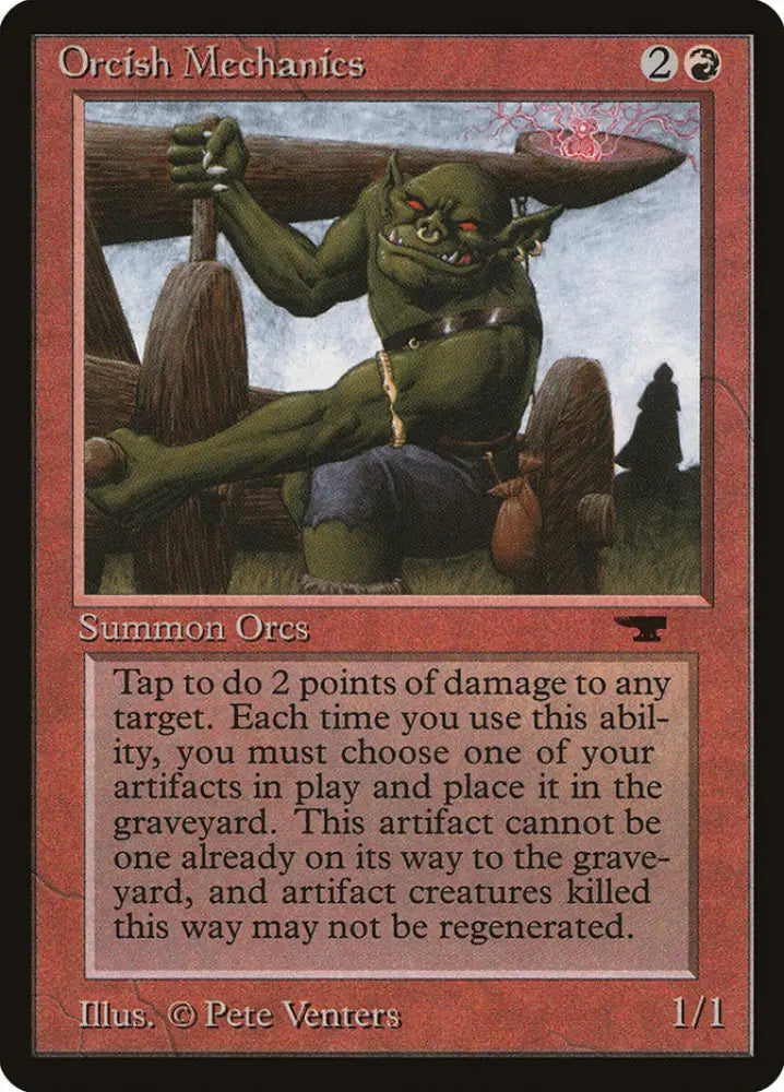 Orcish Mechanics [Antiquities] - MTG Single