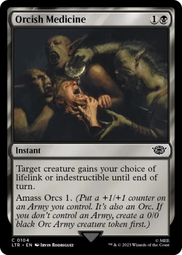 Orcish Medicine [The Lord of the Rings: Tales of Middle-Earth] - MTG Single