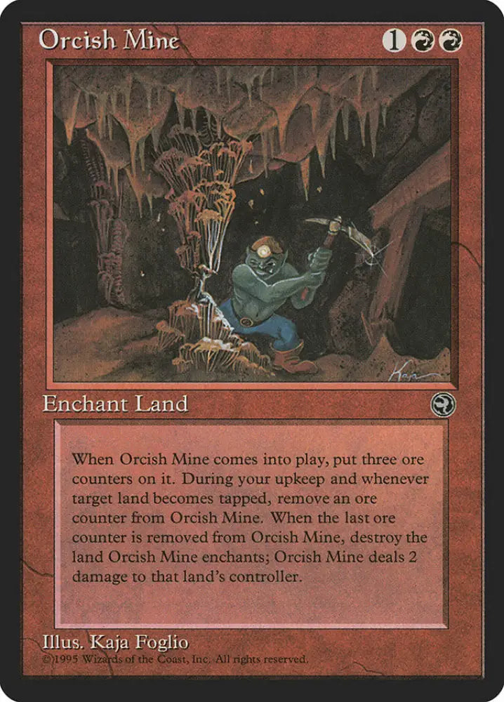 Orcish Mine [Homelands] - MTG Single