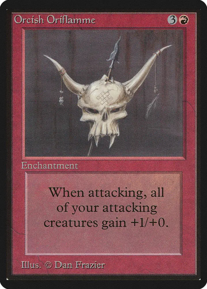 Orcish Oriflamme [Beta Edition] - MTG Single