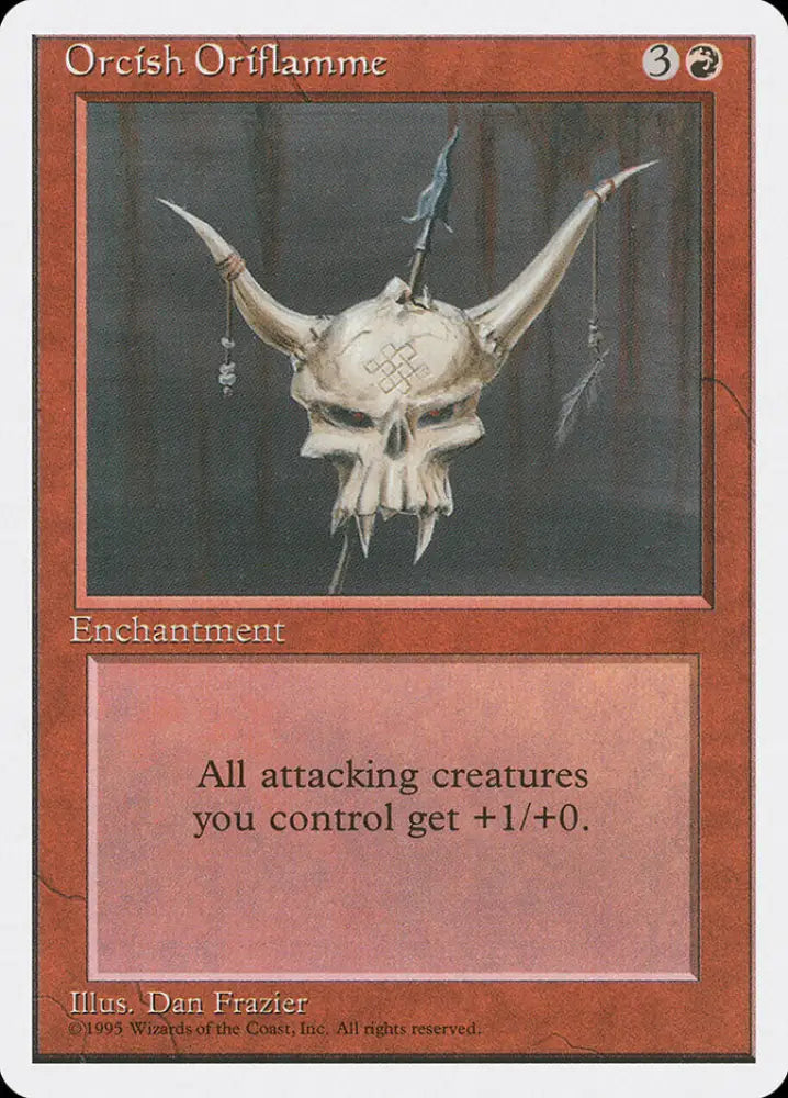 Orcish Oriflamme [Fourth Edition] - MTG Single