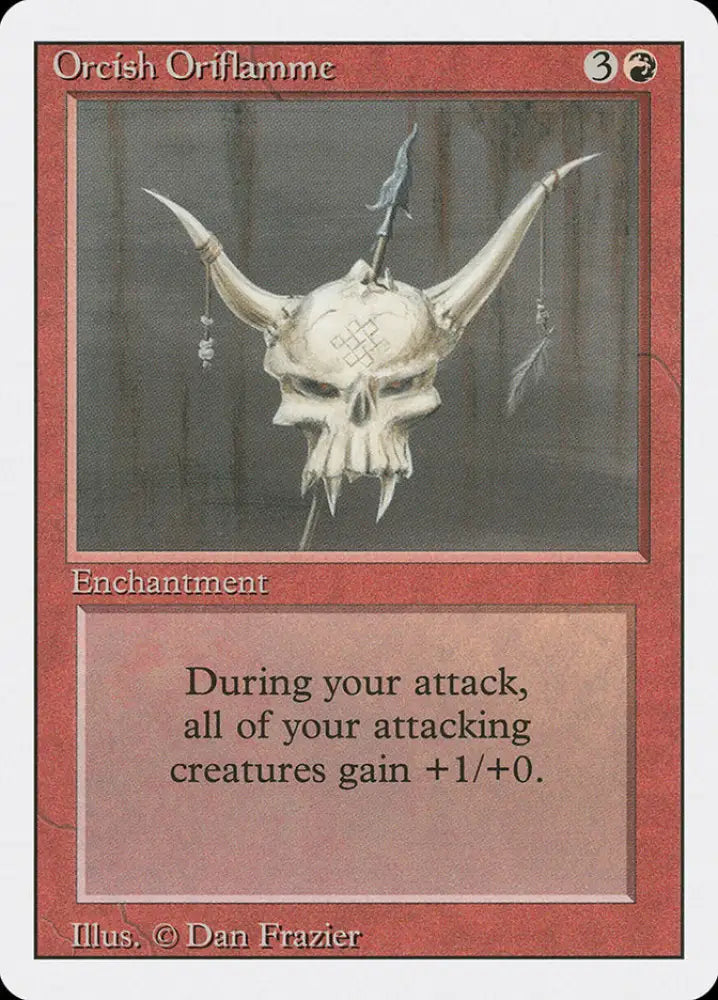 Orcish Oriflamme [Revised Edition] - MTG Single