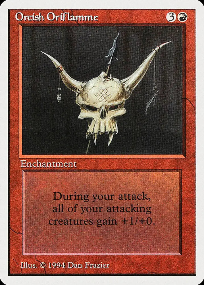 Orcish Oriflamme [Summer Magic / Edgar] - MTG Single