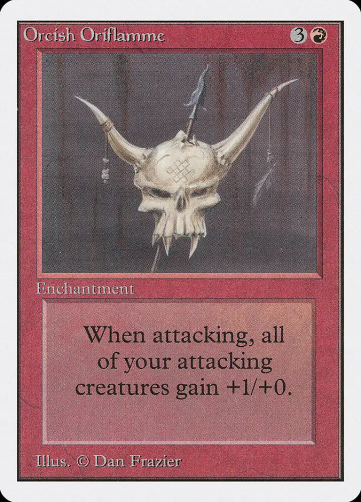 Orcish Oriflamme [Unlimited Edition] - MTG Single