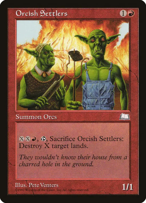 Orcish Settlers [Weatherlight] - MTG Single