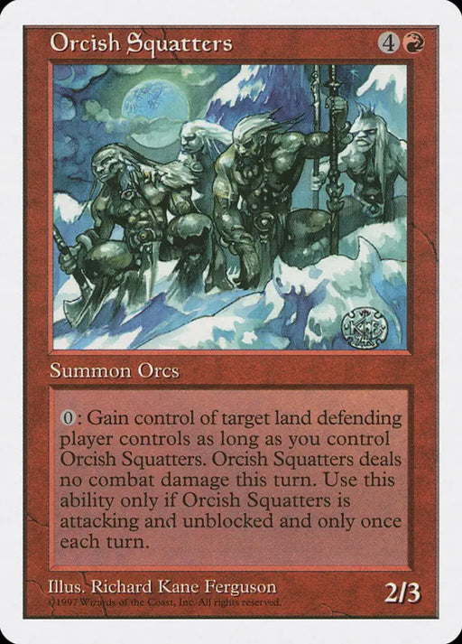Orcish Squatters [Fifth Edition] - MTG Single
