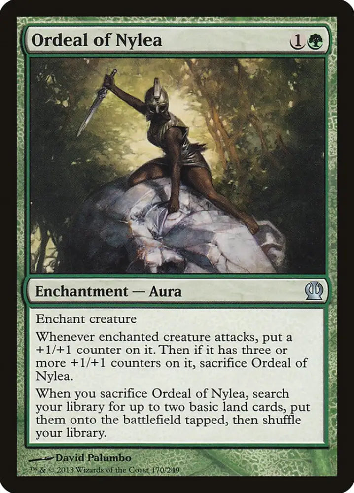 Ordeal of Nylea [Theros] - MTG Single