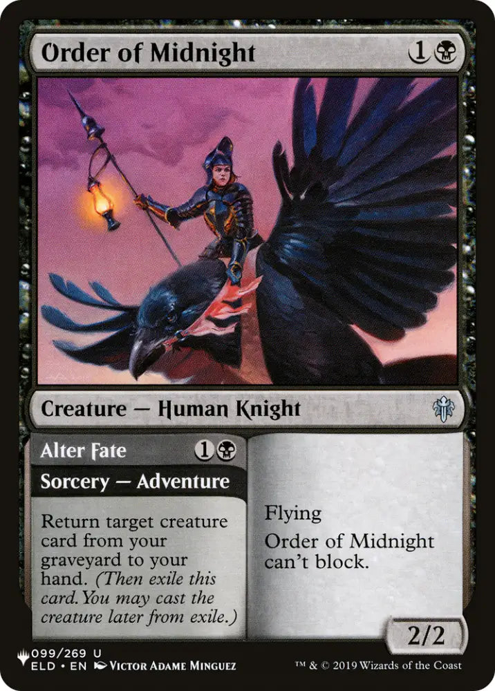Order of Midnight [The List] - MTG Single