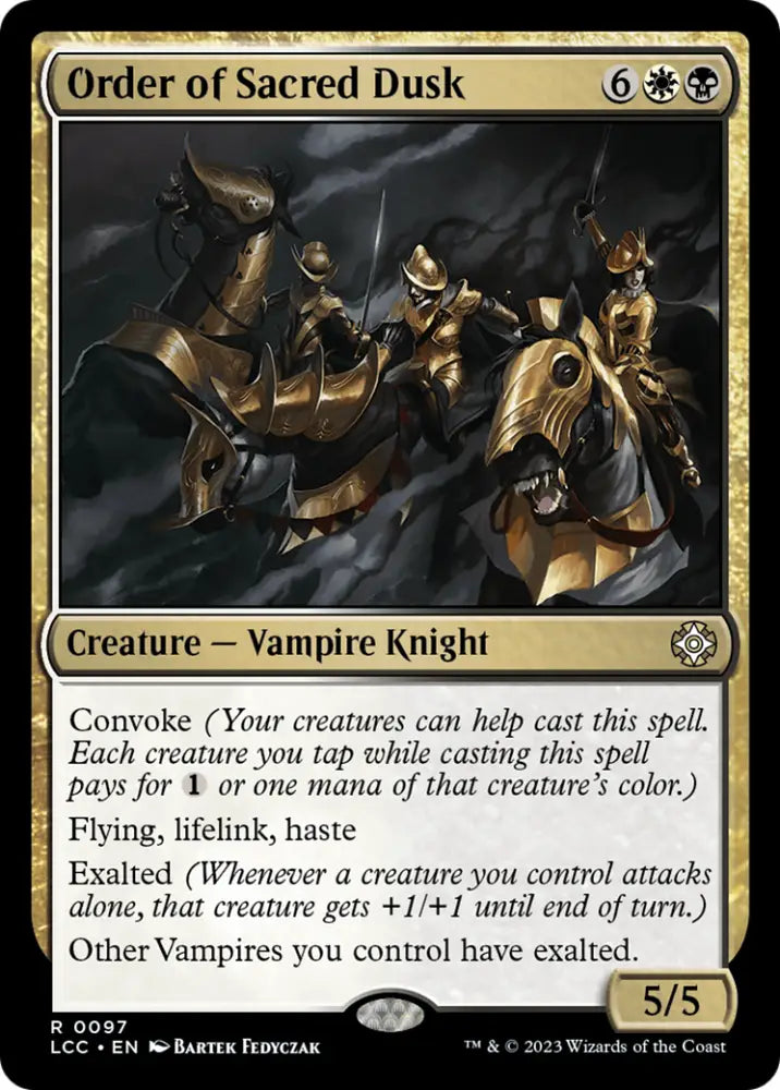 Order of Sacred Dusk [The Lost Caverns of Ixalan Commander] - MTG Single