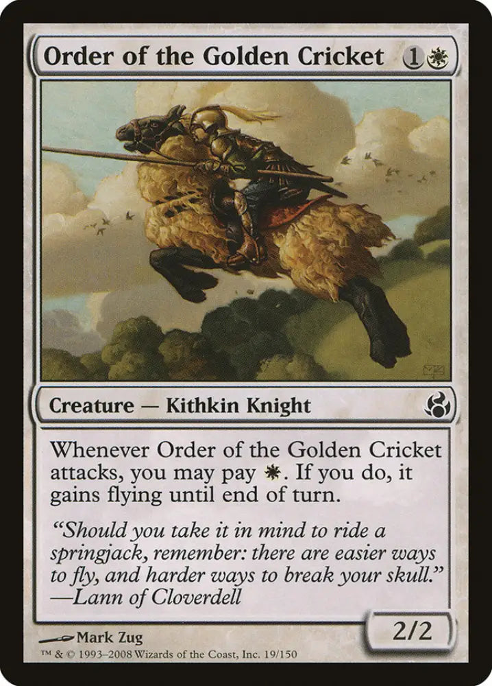 Order of the Golden Cricket [Morningtide] - MTG Single