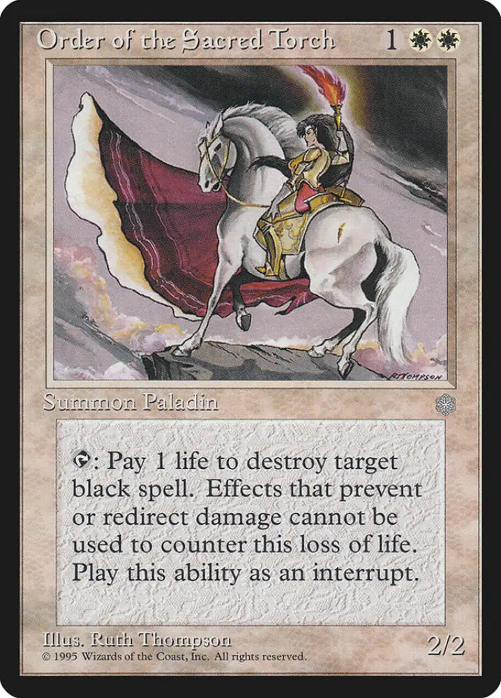 Order of the Sacred Torch [Ice Age] - MTG Single