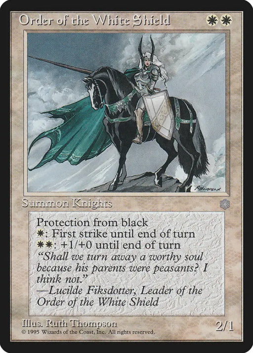Order of the White Shield [Ice Age] - MTG Single
