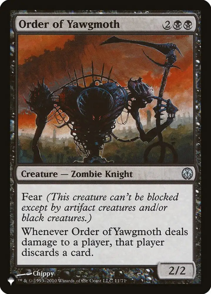 Order of Yawgmoth [The List] - MTG Single