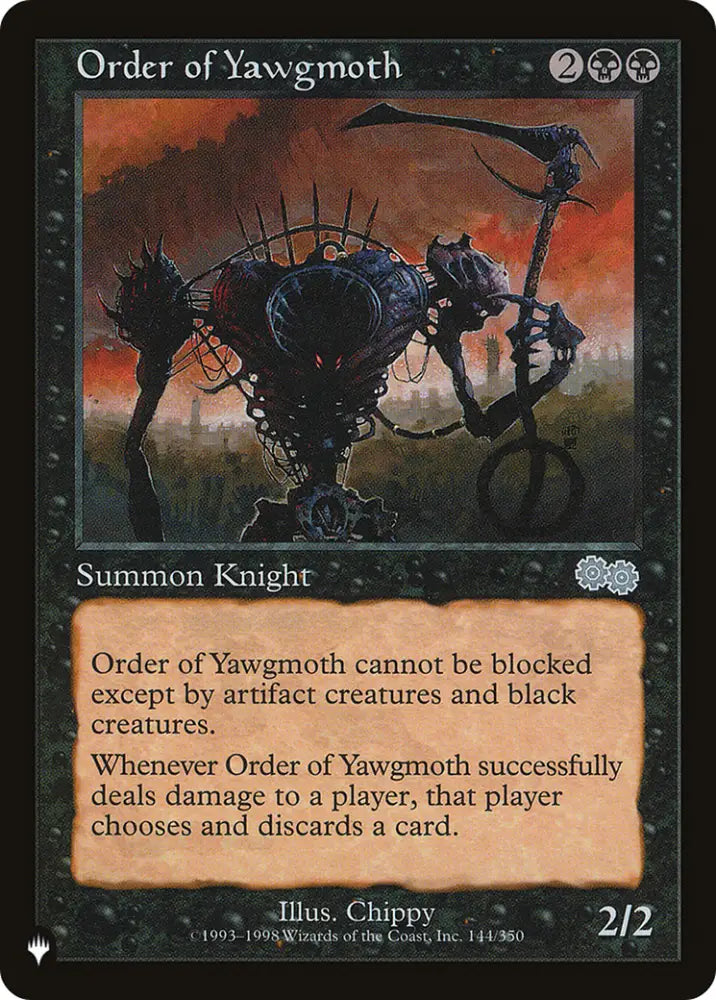 Order of Yawgmoth (USG) [The List] - MTG Single