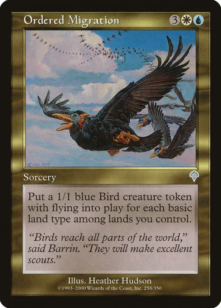 Ordered Migration [Invasion] - MTG Single