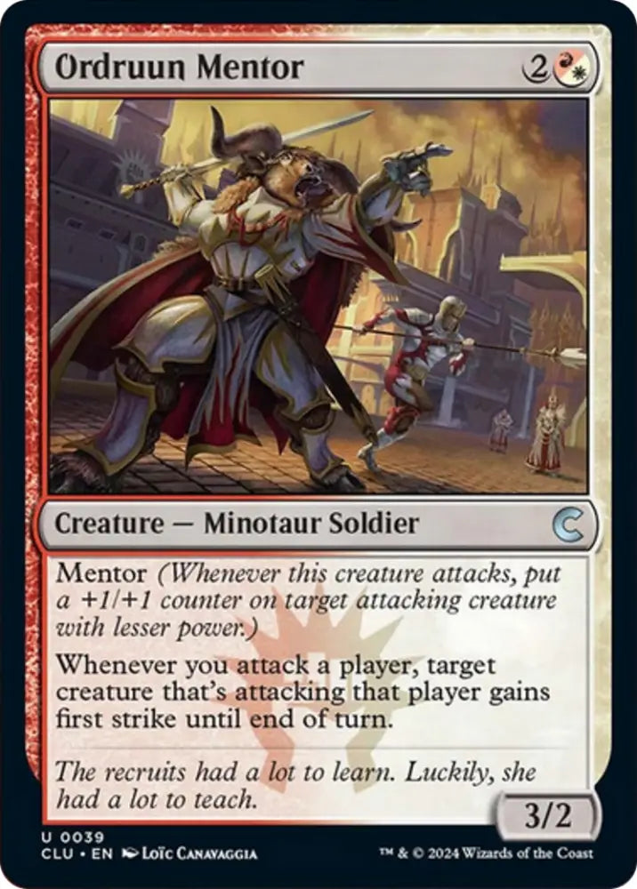 Ordruun Mentor [Ravnica: Clue Edition] - MTG Single