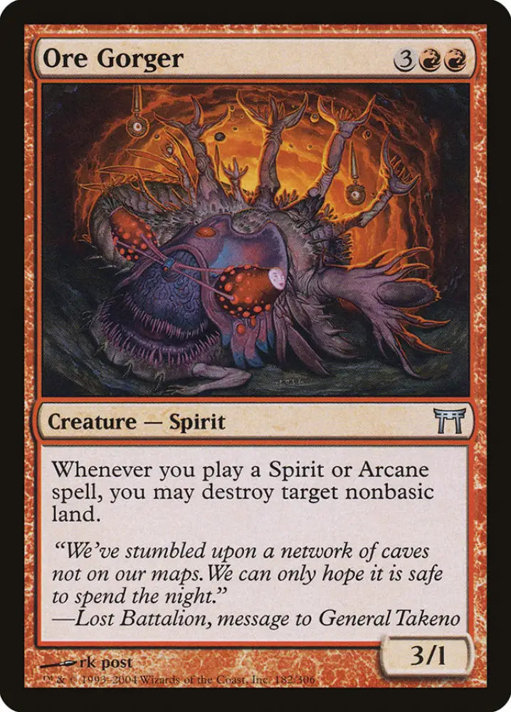 Ore Gorger [Champions of Kamigawa] - MTG Single