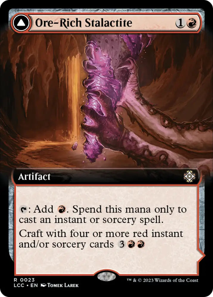 Ore-Rich Stalactite (Extended Art) [The Lost Caverns of Ixalan Commander] - MTG Single