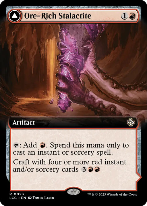 Ore-Rich Stalactite (Extended Art) [The Lost Caverns of Ixalan Commander] - MTG Single