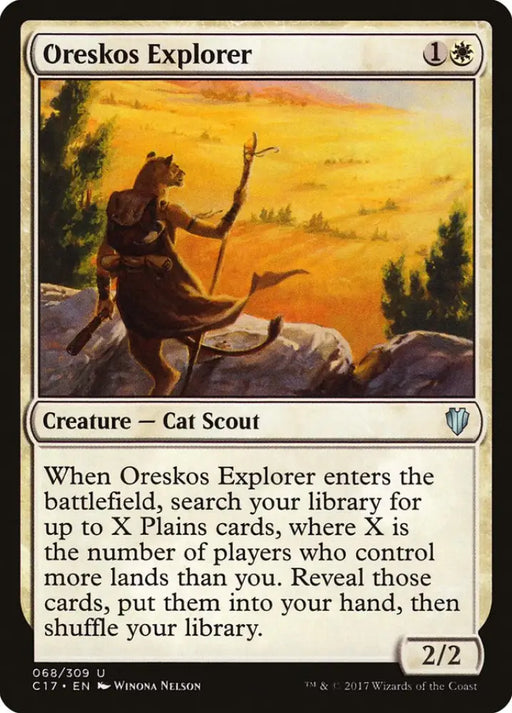 Oreskos Explorer [Commander 2017] - MTG Single
