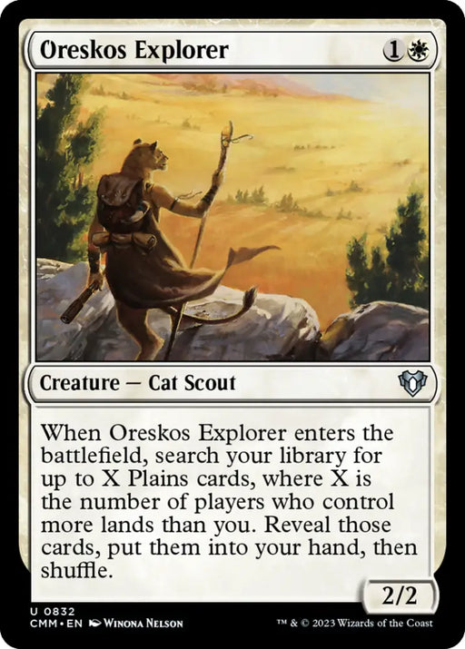 Oreskos Explorer [Commander Masters] - MTG Single