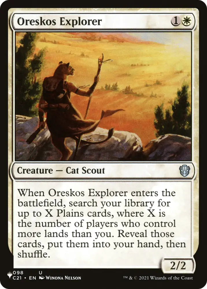 Oreskos Explorer [The List] - MTG Single