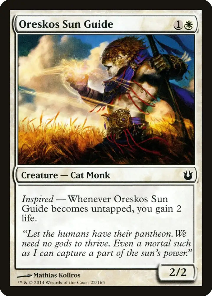 Oreskos Sun Guide [Born of the Gods] - MTG Single