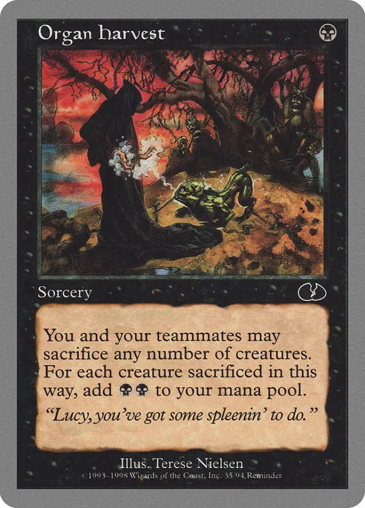 Organ Harvest [Unglued] - MTG Single