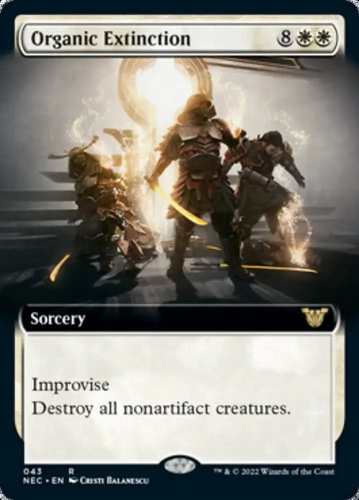 Organic Extinction (Extended Art) [Kamigawa: Neon Dynasty Commander] - MTG Single