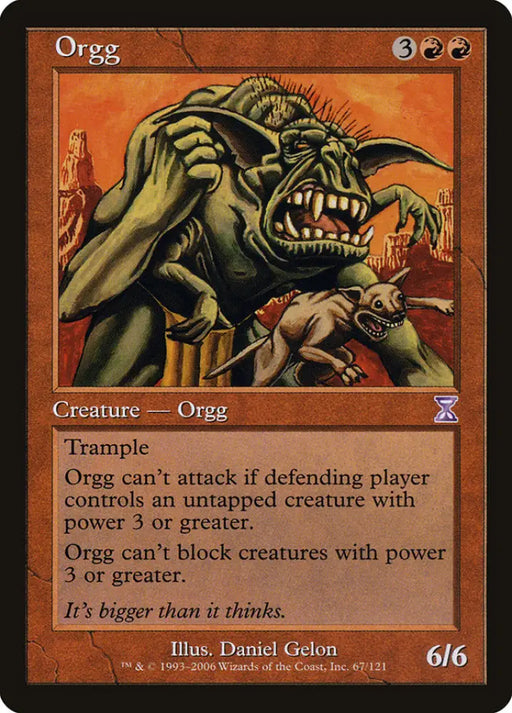 Orgg [Time Spiral Timeshifted] - MTG Single