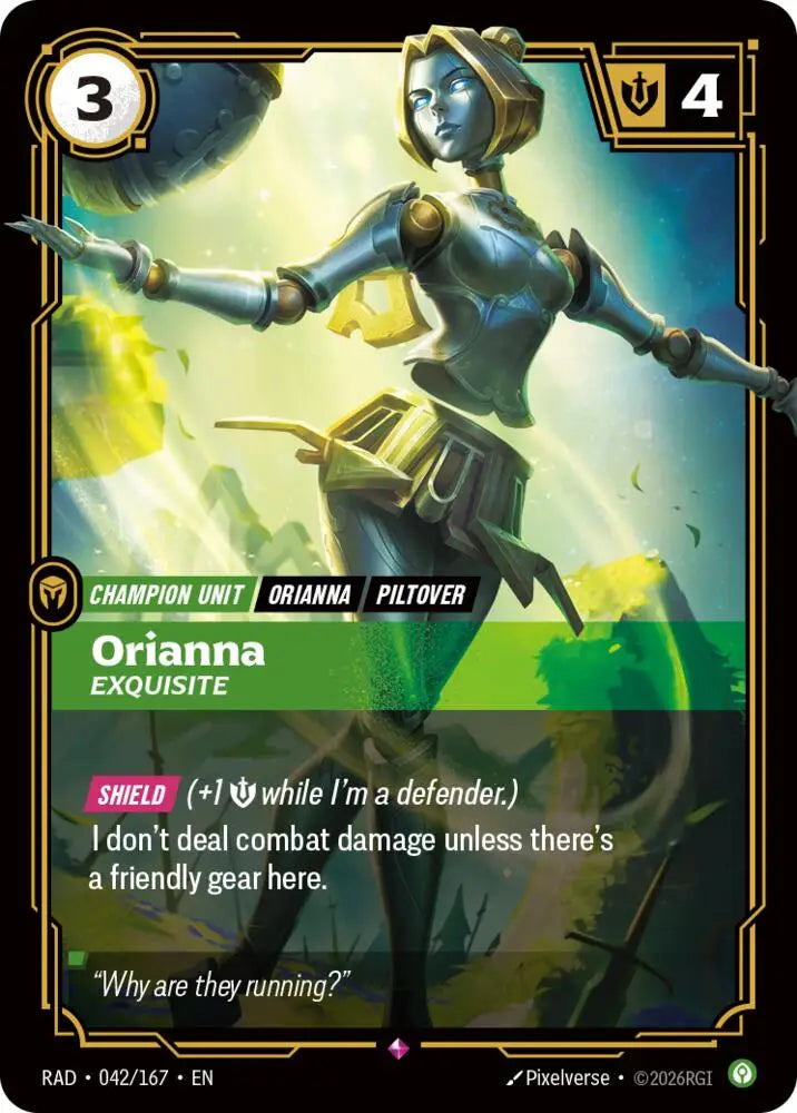Orianna, Exquisite (042/167) [Radiance]