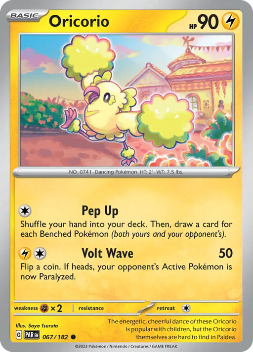 Oricorio (067/182) [Scarlet & Violet: Paradox Rift] - Pokemon Single