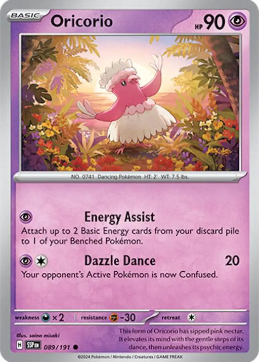 Oricorio (089/191) [Scarlet & Violet: Surging Sparks] - Pokemon Single