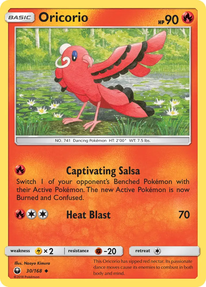 Oricorio (30/168) [Sun & Moon: Celestial Storm] - Pokemon Single