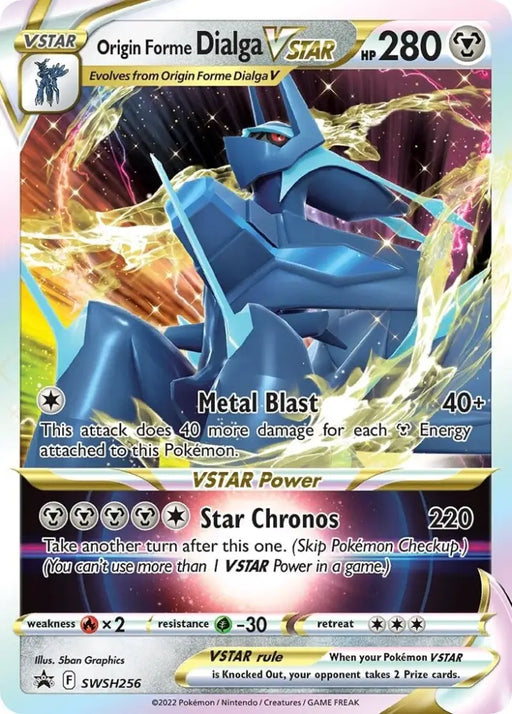 Origin Forme Dialga VSTAR (SWSH256) [Sword & Shield: Black Star Promos] - Pokemon Single