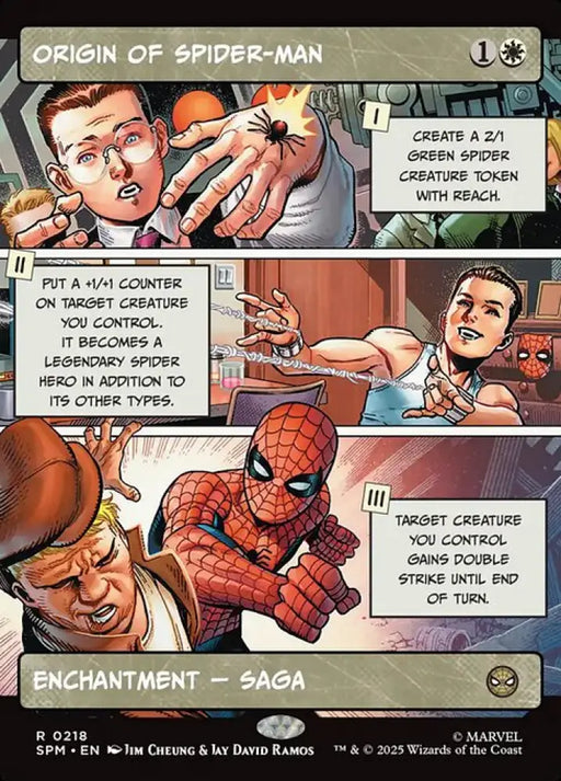 Origin of Spider-Man (218) [Marvel's Spider-Man]