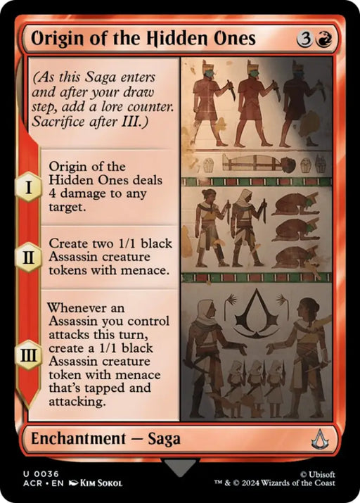 Origin of the Hidden Ones [Assassin’s Creed] - MTG Single