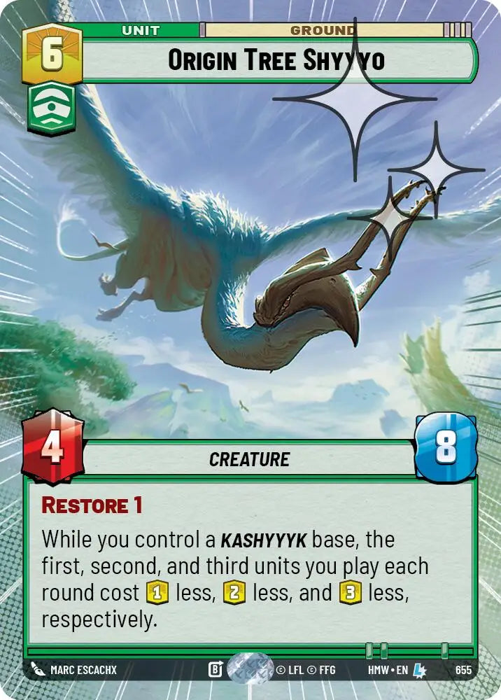 Origin Tree Shyyyo (Hyperspace Foil) (655) [Homeworlds]