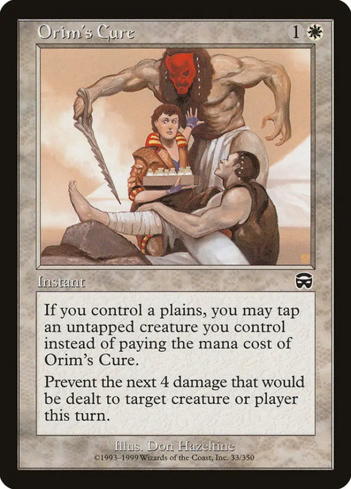 Orim’s Cure [Mercadian Masques] - MTG Single