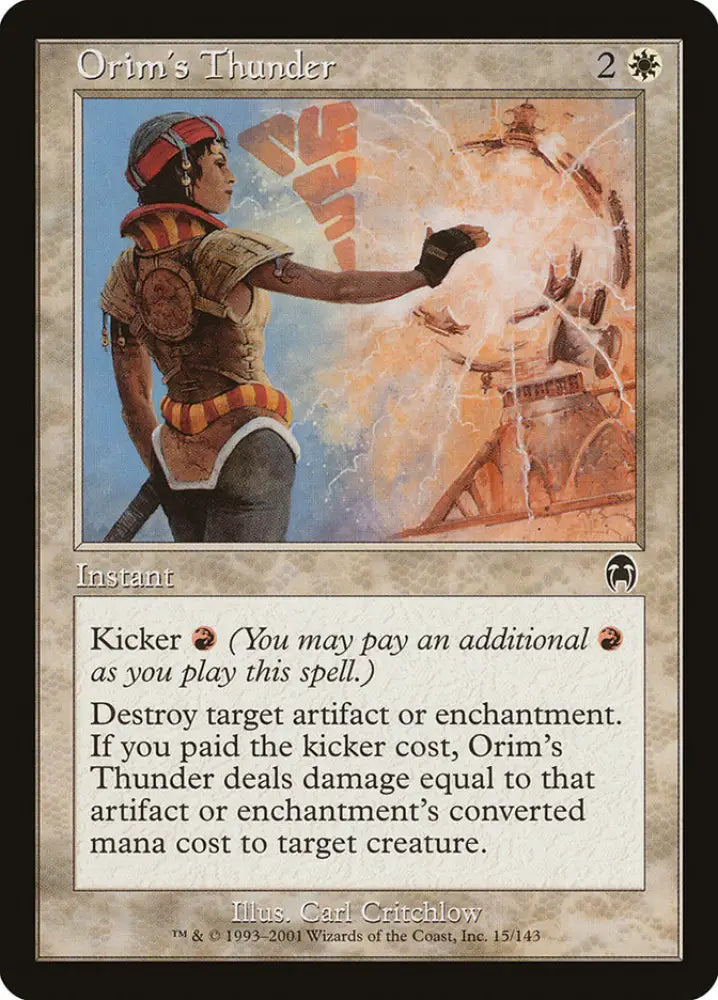 Orim’s Thunder [Apocalypse] - MTG Single