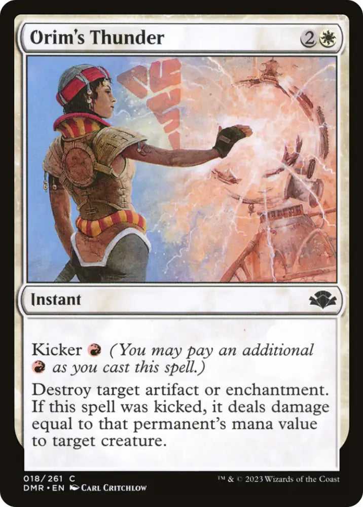 Orim’s Thunder [Dominaria Remastered] - MTG Single
