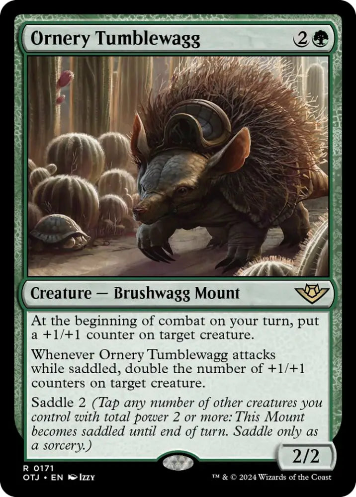 Ornery Tumblewagg [Outlaws of Thunder Junction] - MTG Single