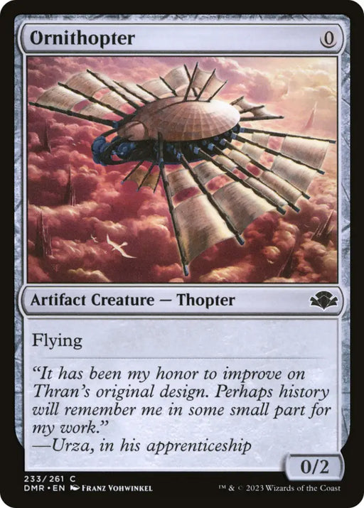 Ornithopter [Dominaria Remastered] - MTG Single