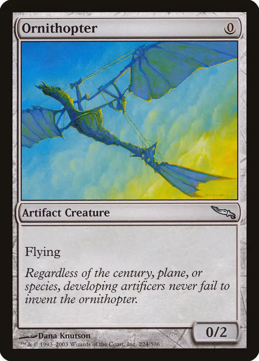 Ornithopter [Mirrodin] - MTG Single