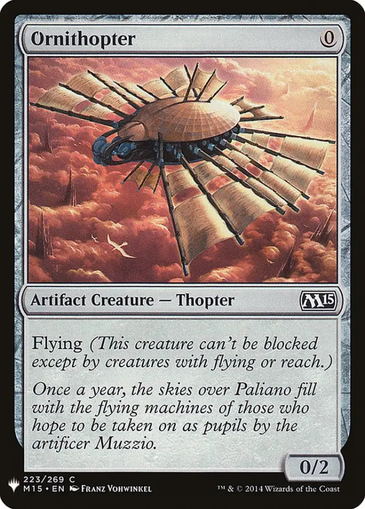 Ornithopter [Mystery Booster] - MTG Single